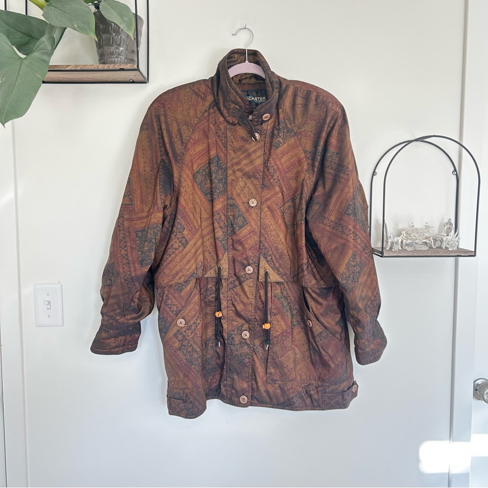 Forecaster of Boston Patchwork Style‎ Jacket Size Large